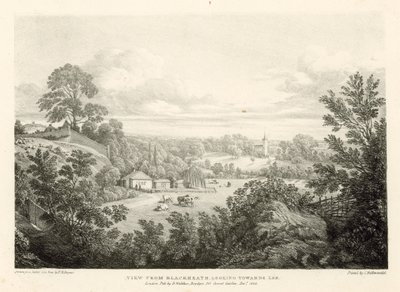 View from Blackheath looking towards Lee, London by Thomas Mann Baynes